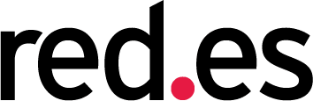 Logo de red.es, entidad pública española dedicada a la promoción y desarrollo de internet y la sociedad digital en España.
